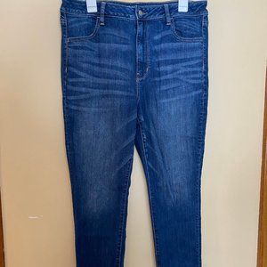 American Eagle Super Hi-Rise Jeggings Size 14